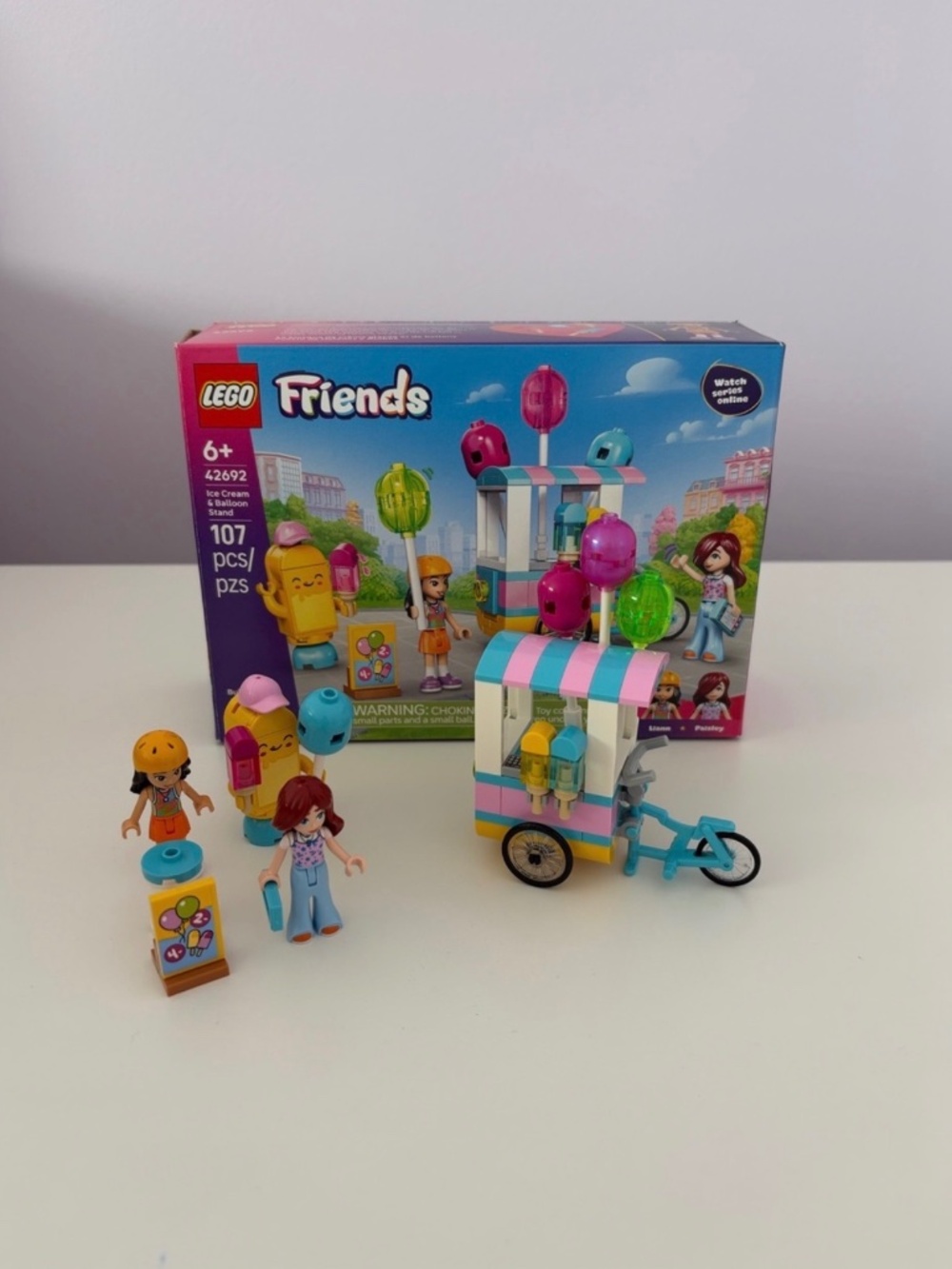 FREE LEGO Friends Ice Cream & Balloon Stand